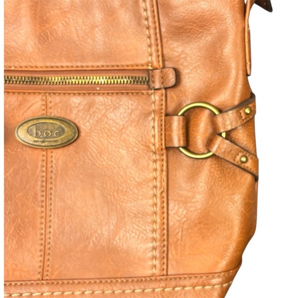 BOC Born Concepts Crossbody Shoulder Bag Brown Faux Leather Boho Festival - Picture 4 of 16